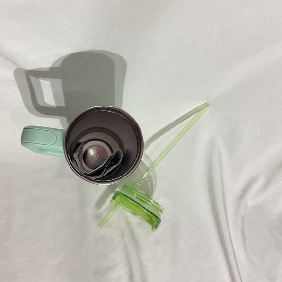 Mexico Stanley X Starbucks Tumbler 30 Oz With Handle & Straw - Mint Green Stainl - Picture 6 of 8